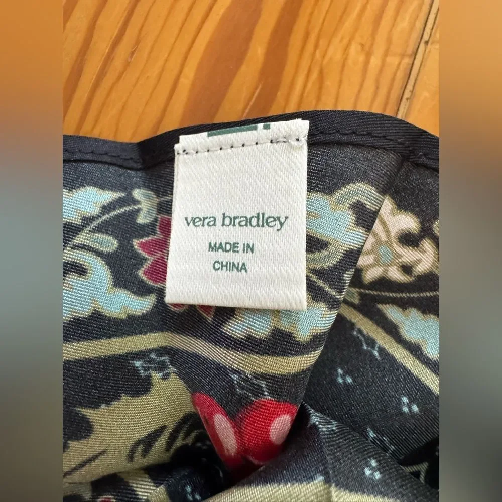 NWT Vera Bradley Holiday Silk Scarf